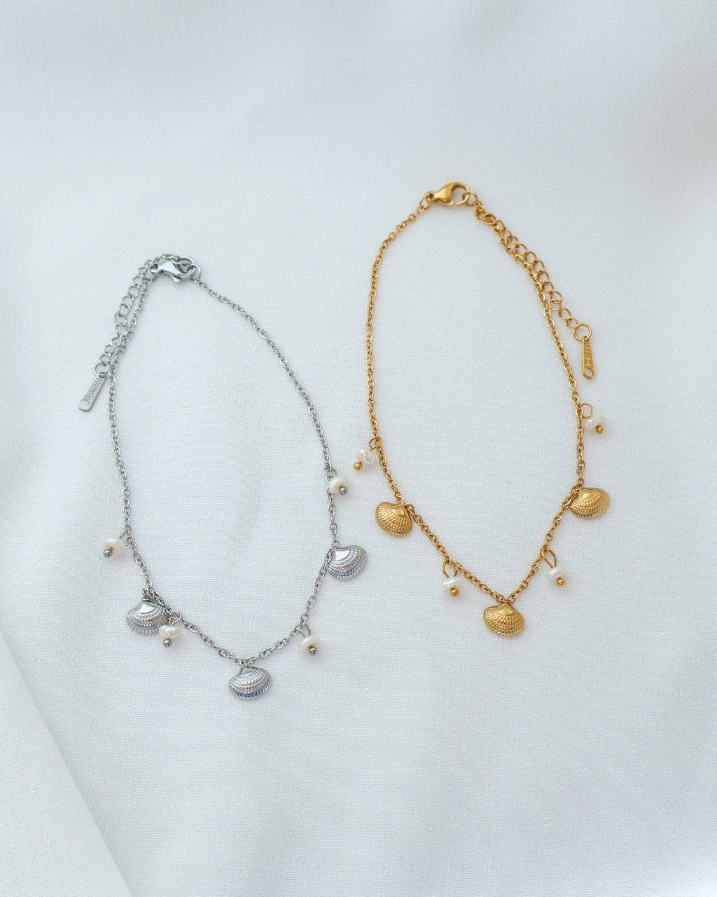 Pulseira de pé - Conchas