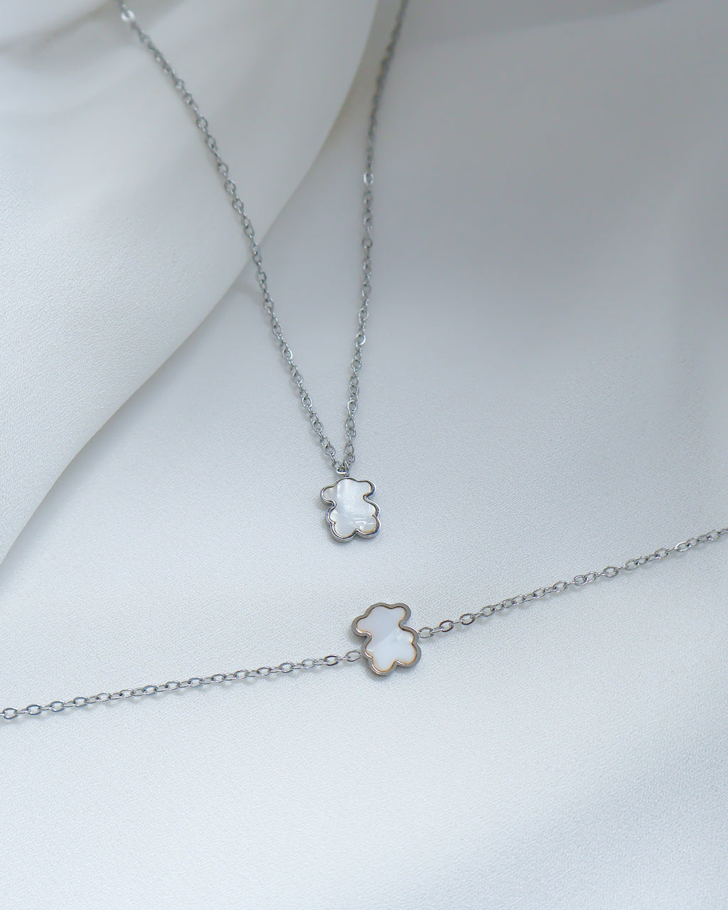 Conjunto Urso branco