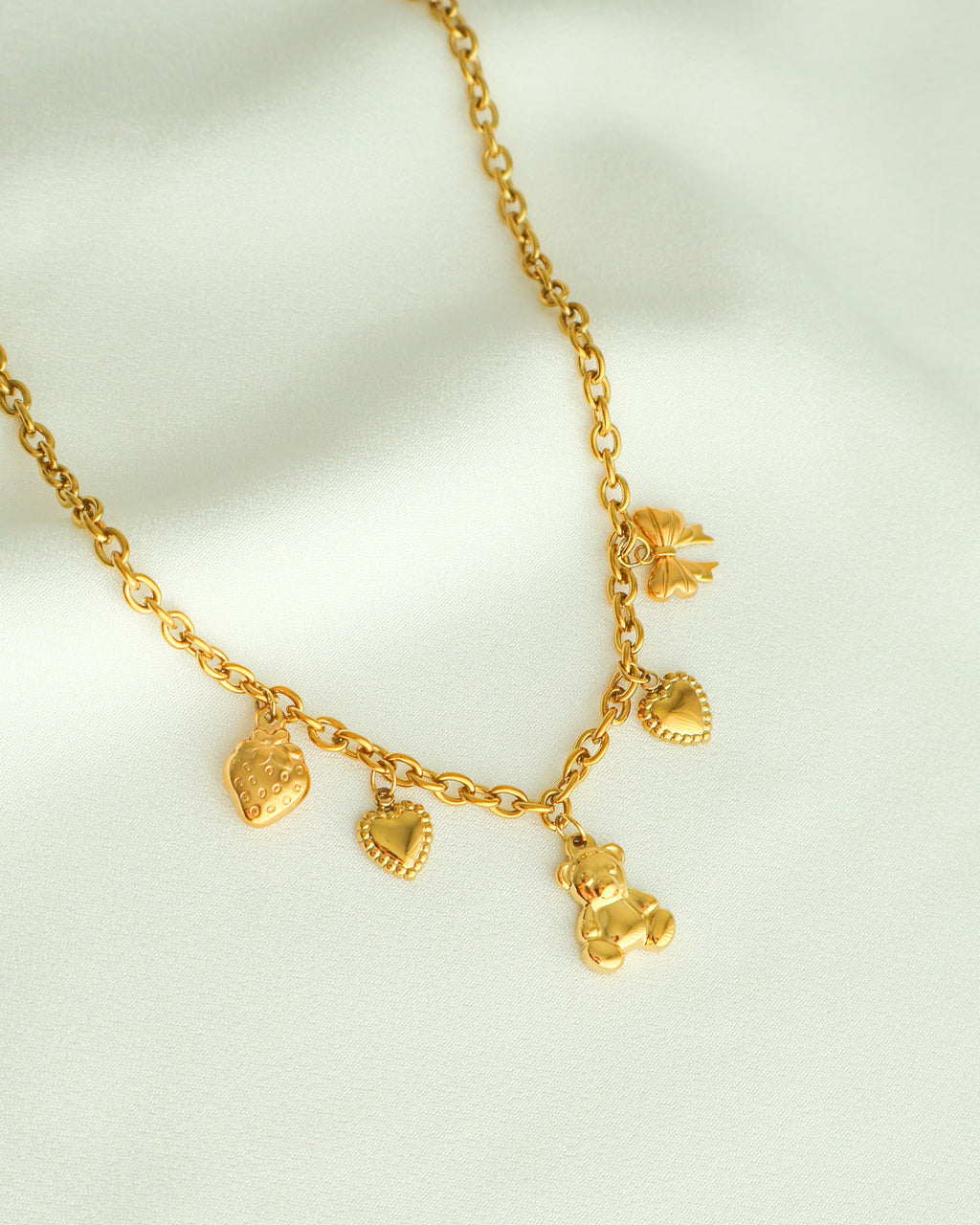 Colar Charms - Teddy