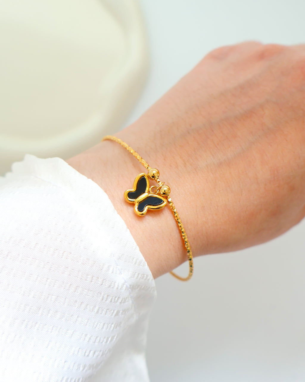 Pulseira Borboleta preta