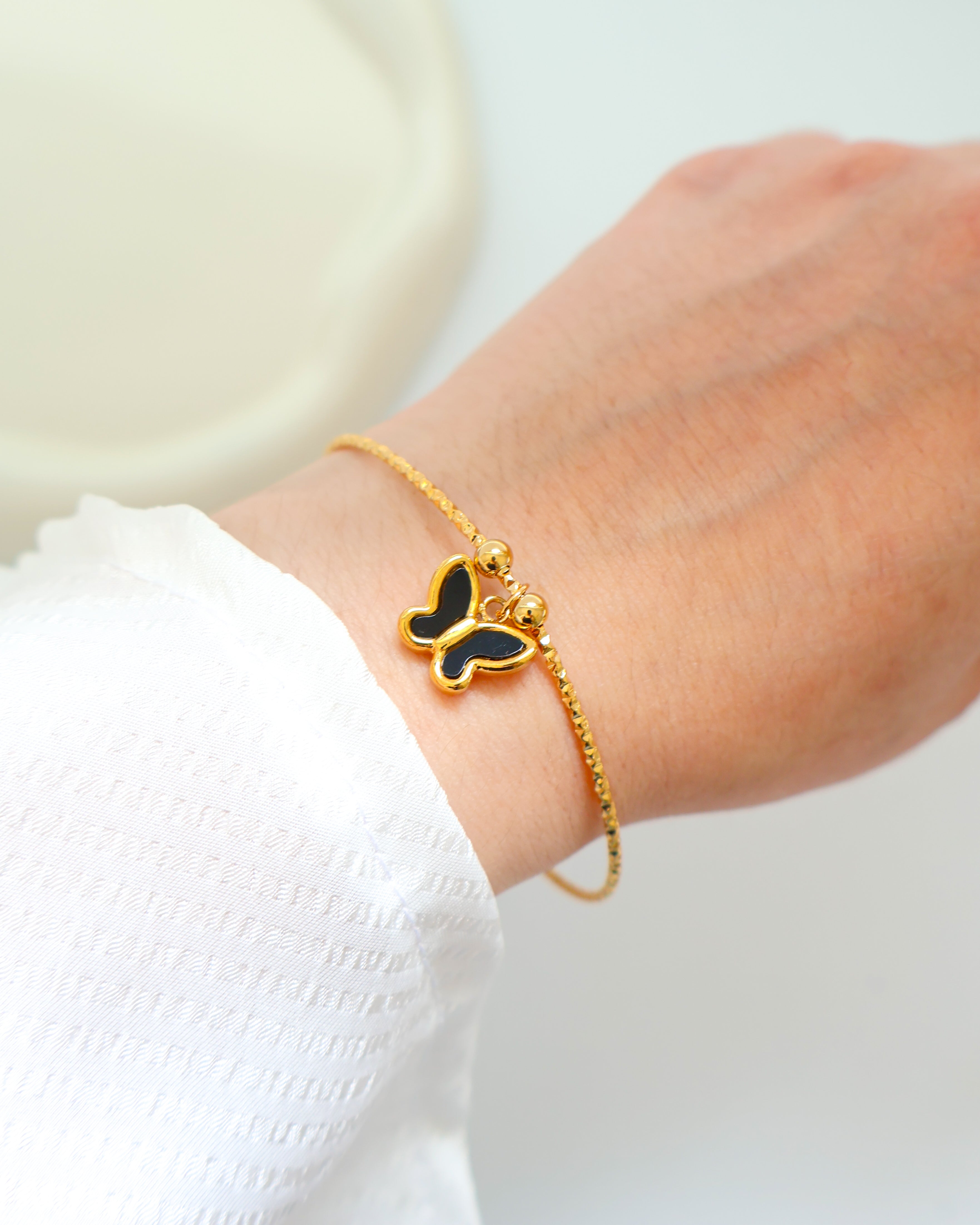 Pulseira Borboleta preta
