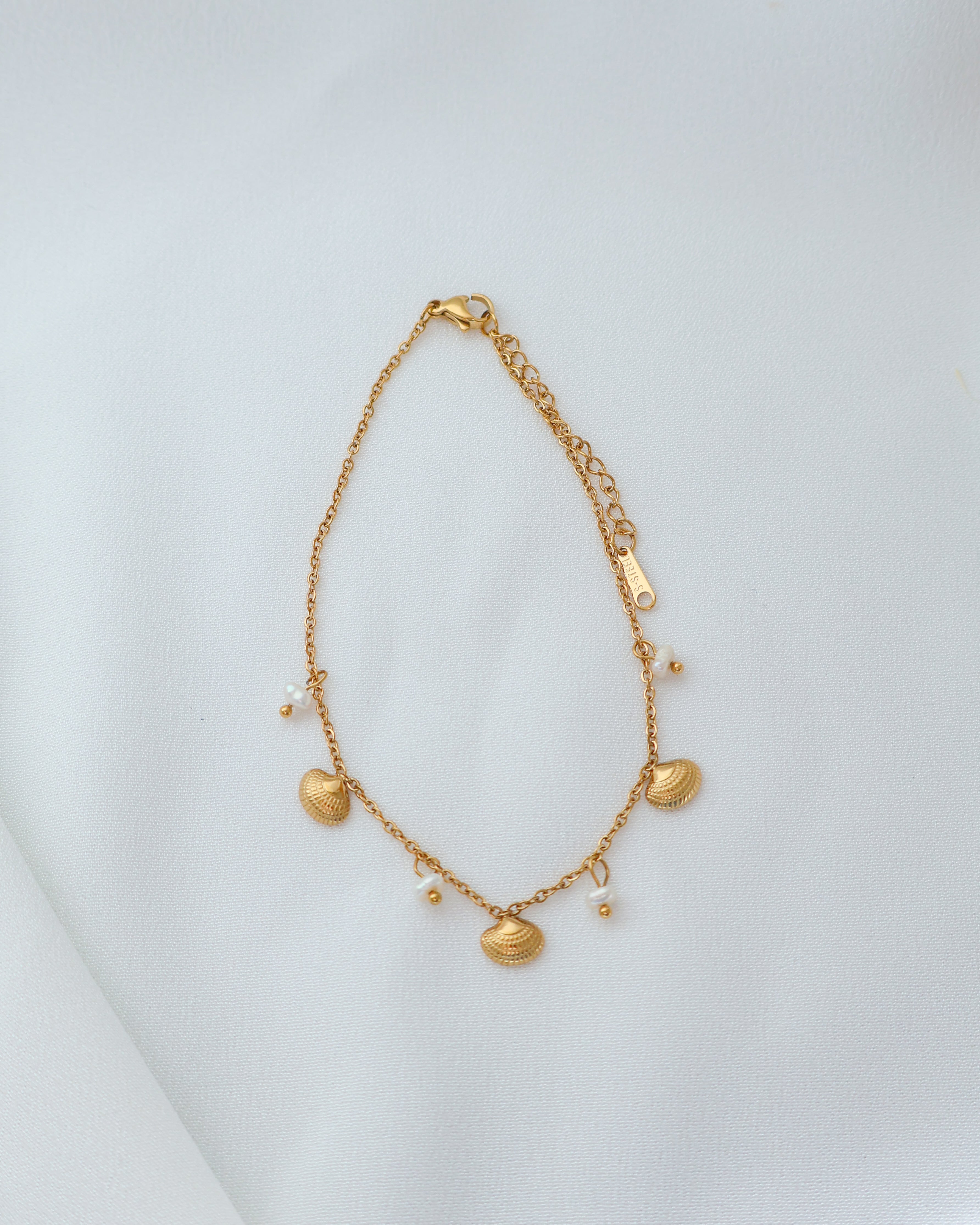 Pulseira de pé - Conchas