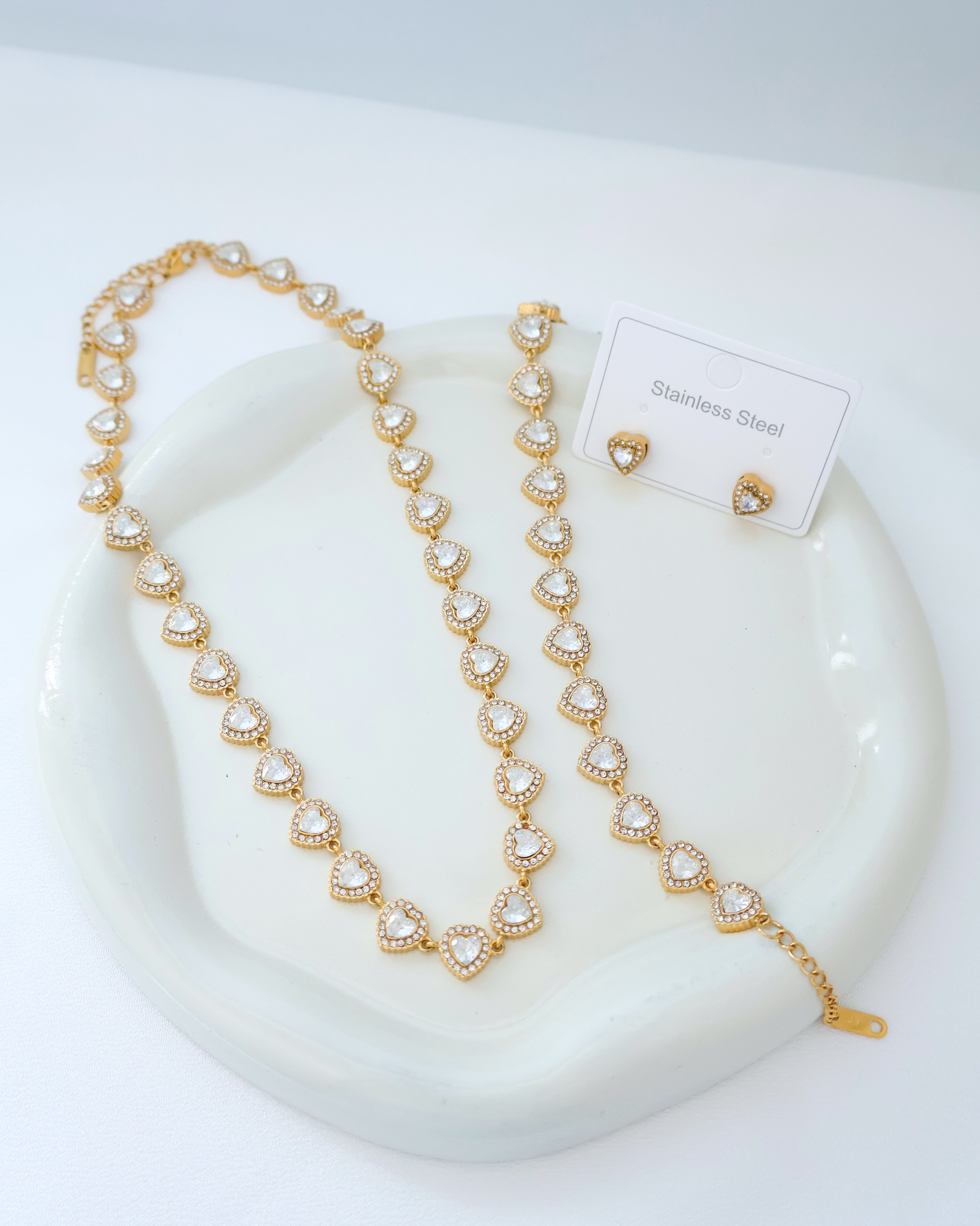 Golden Hearts Set