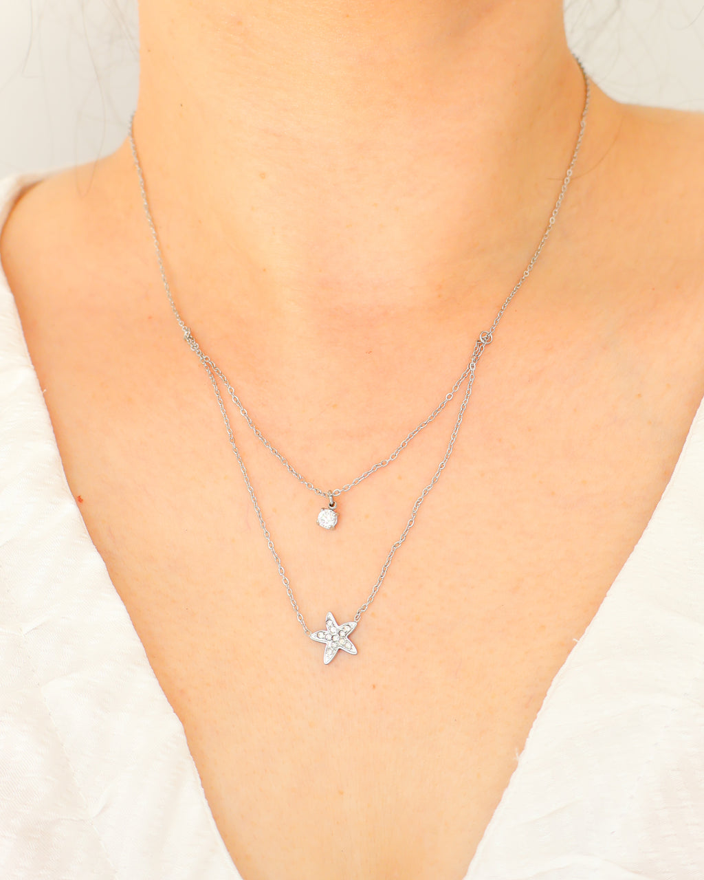 Colar duplo Estrela