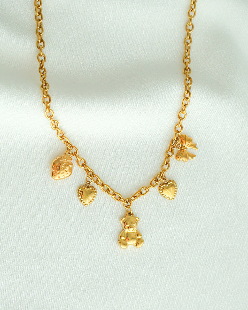 Colar Charms - Teddy