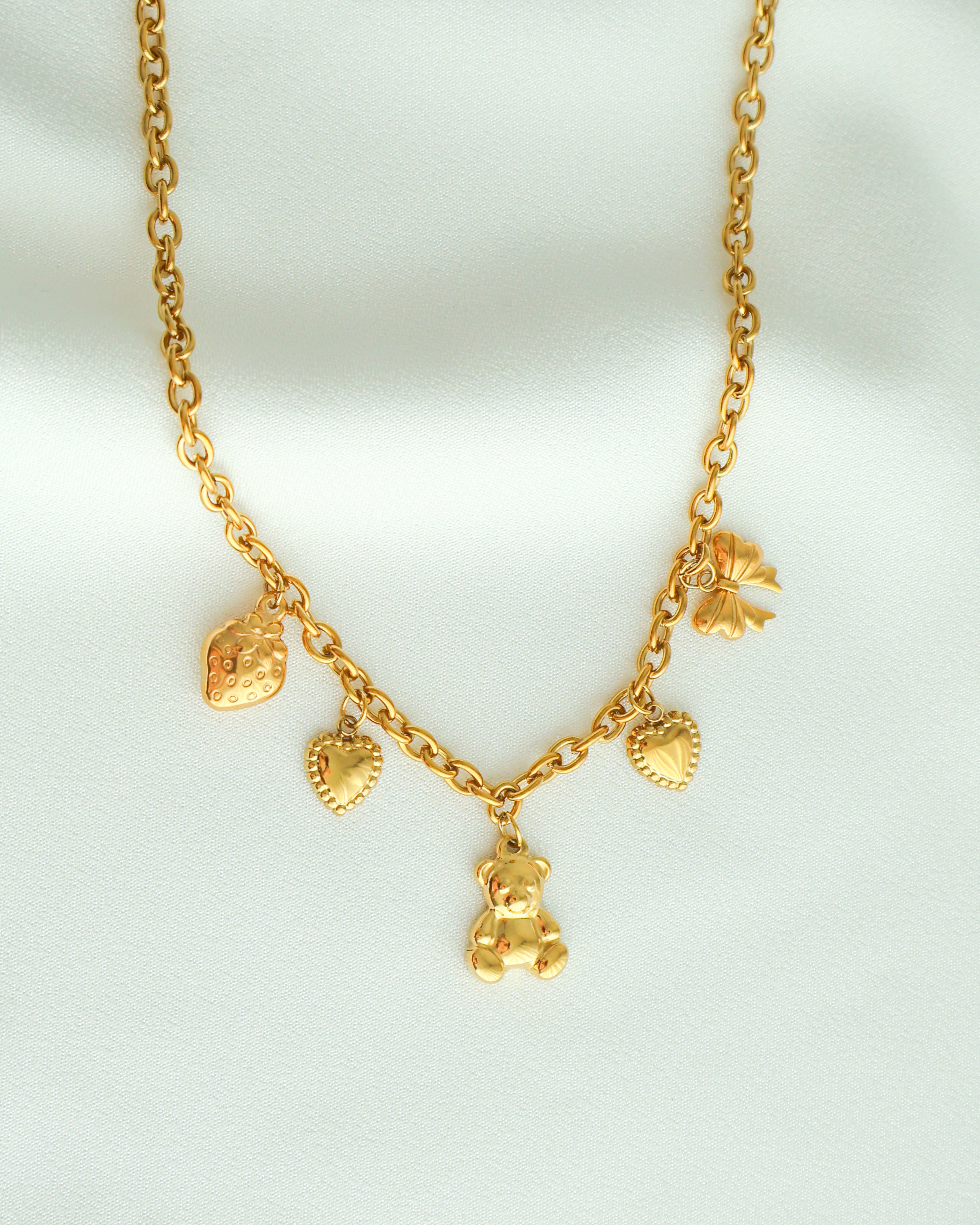 Colar Charms - Teddy