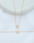 Conjunto Trevo dourado