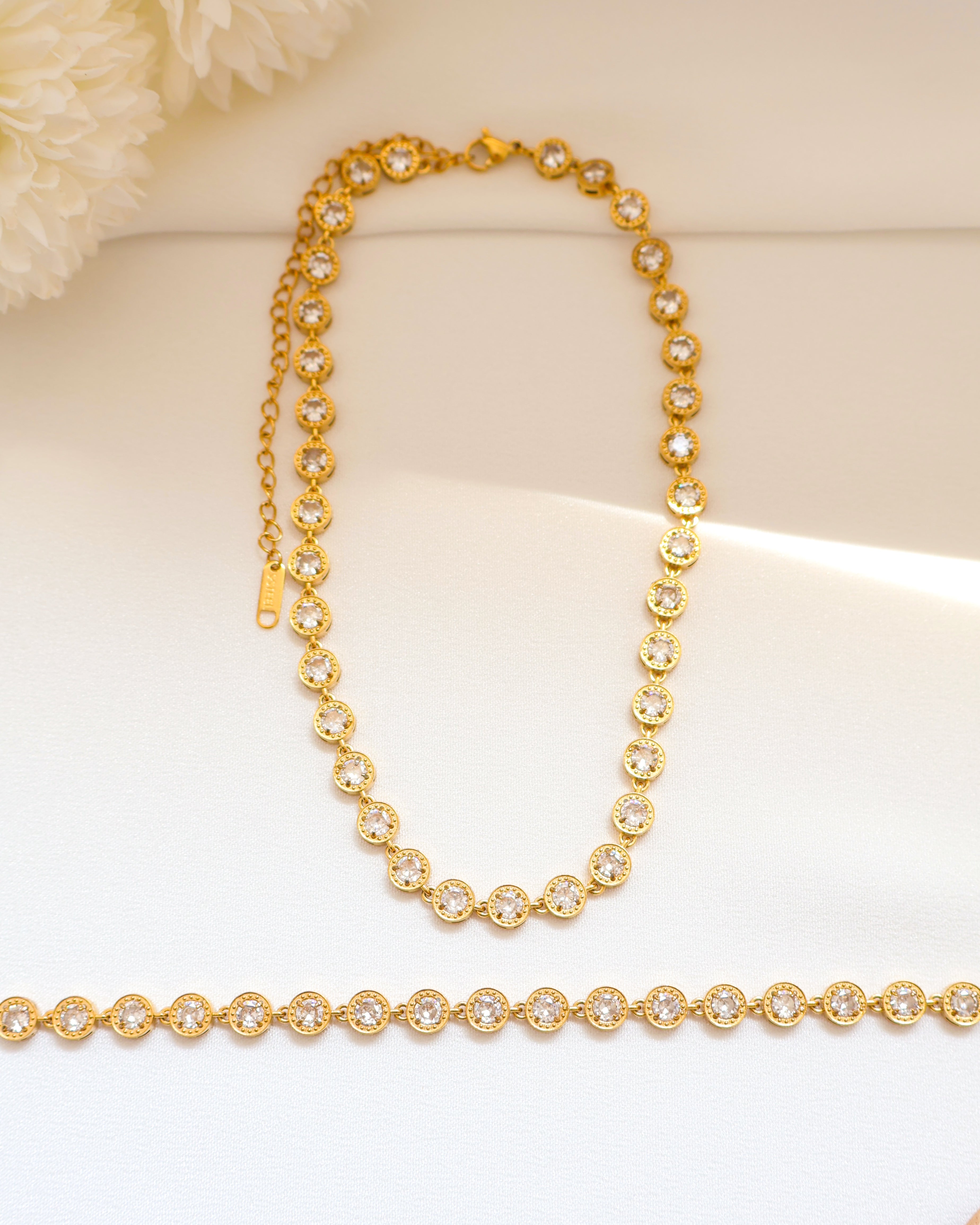 Conjunto dourado - Glow