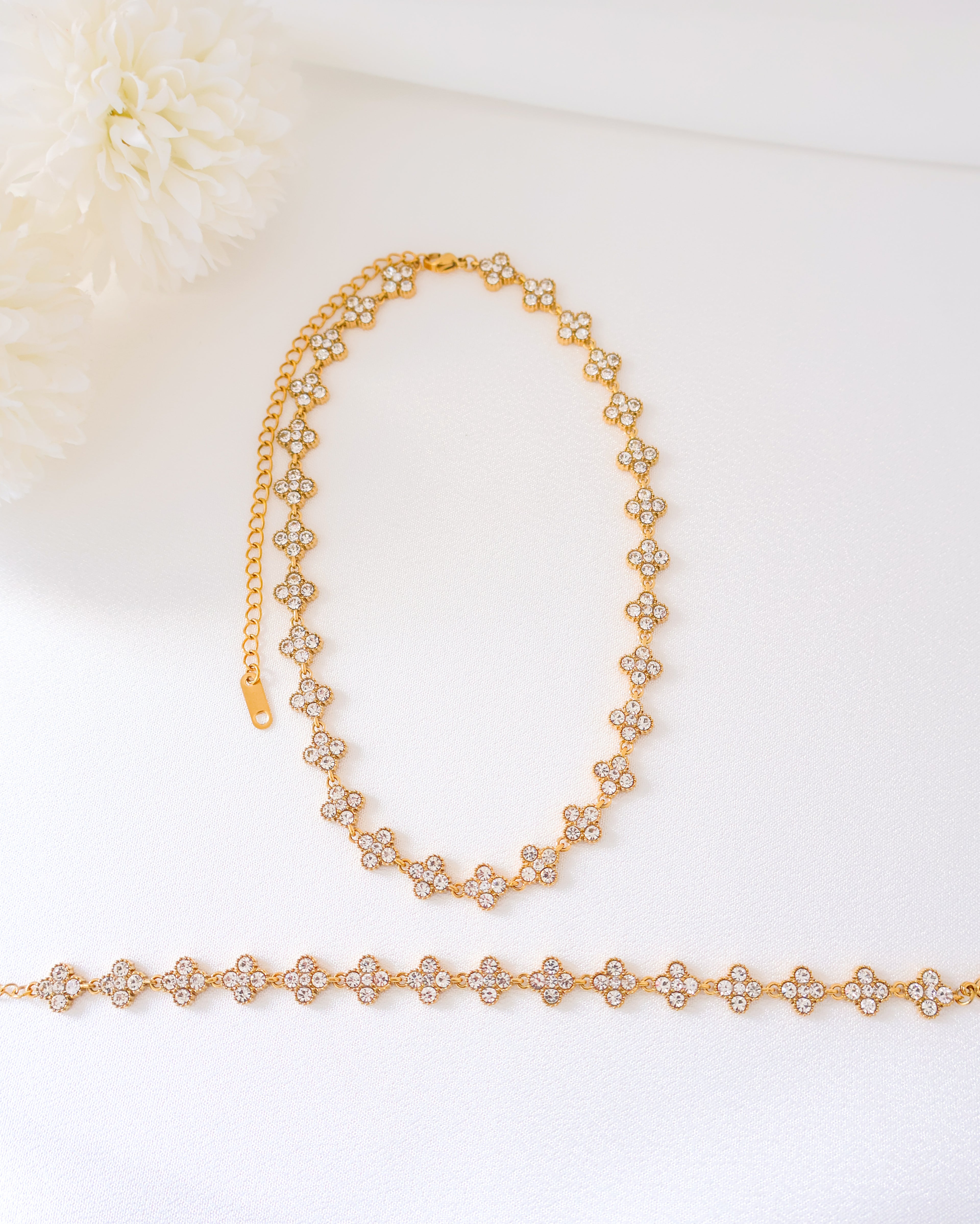 Conjunto dourado - Lucky Glow