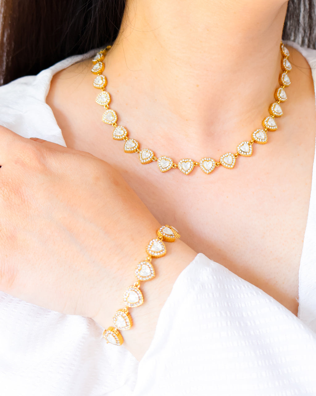 Conjunto dourado - Lovely Glow