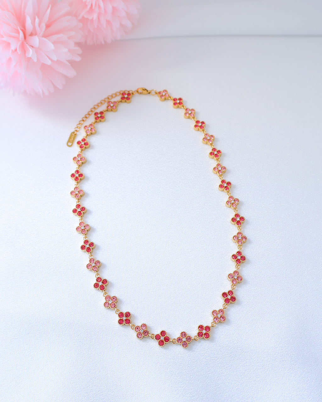 Conjunto Lucky Glow cor-de-rosa
