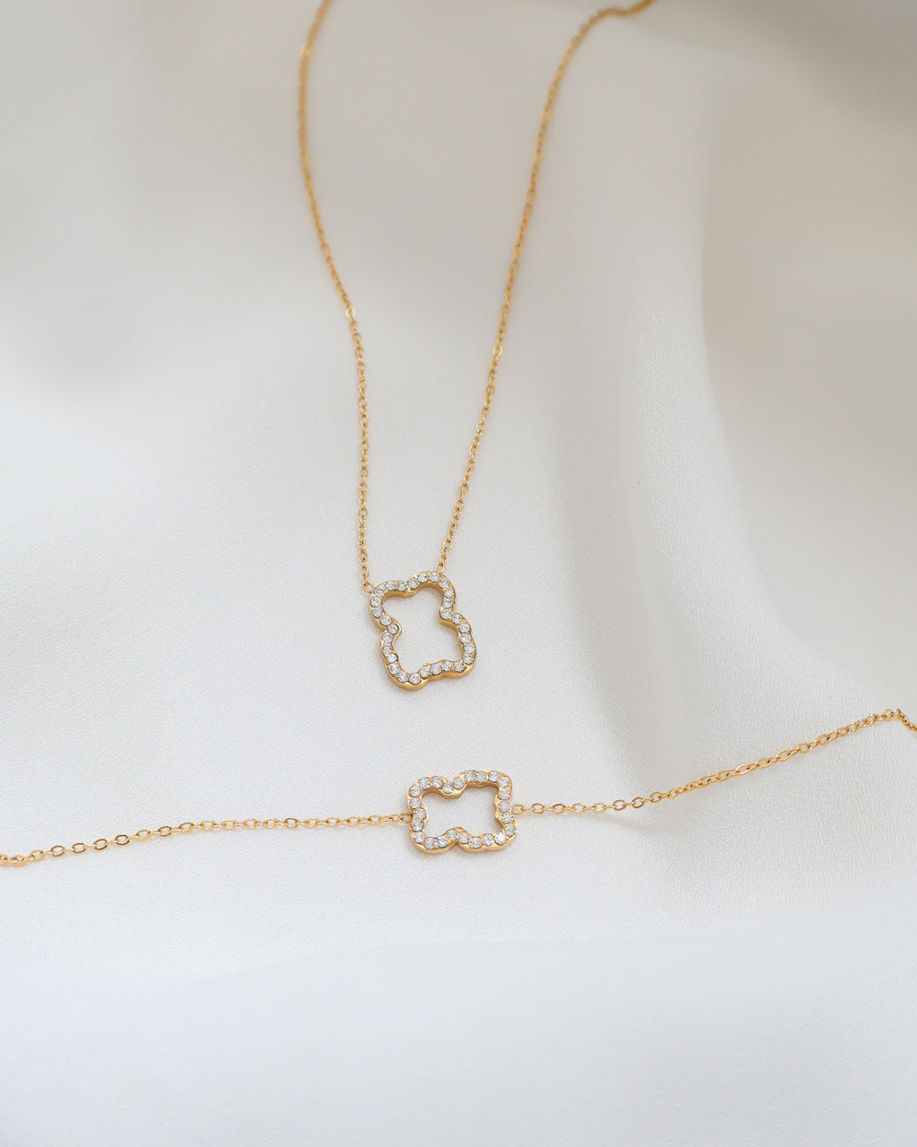 Conjunto Urso com zircónias