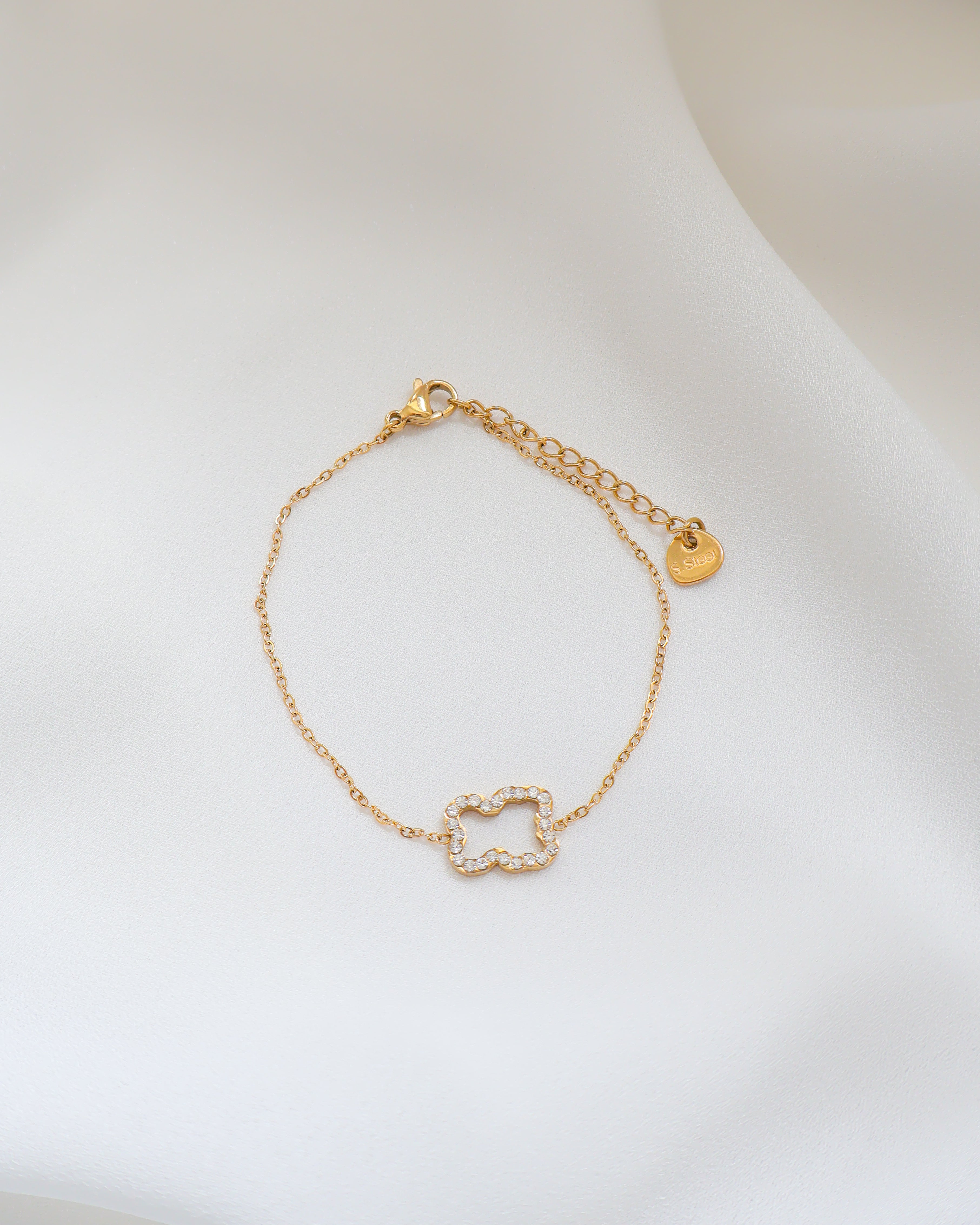 Pulseira Urso com zircónias